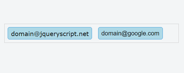 jQuery email-tokeninput